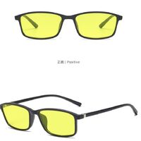 Photochromic plastic glasses with protection Blue Cut KY2821-6