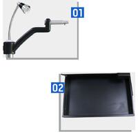 Рабочее место офтальмолога, комбинированный стол с креслом C-190A, столешница 900*500 мм 