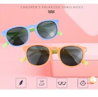 Polarized silicone sunglasses with UV400 protection for kids T18003