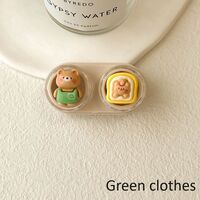 Mini soft contact lens kit retractable W-CT25米盒杯熊