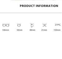 Очки пластиковые TR90 с защитой от синего света Blue Block FENQI F01048