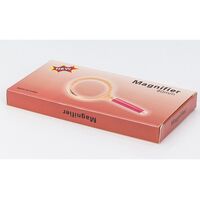 Magnifier, magnifying glass with handle 金-木80-XX, diameter: 65 mm, magnification: 6X