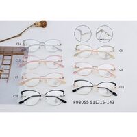 Оправа комбинированная (металл + TR90) с линзами Blue Ray Cut и флексами MAMO F93055