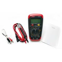 Мультиметр (амперметр + вольтметр + измеритель температуры) с подсветкой UA33C