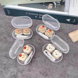 Мини-набор для мягких контактных линз XY-138翻盖棕熊米熊头