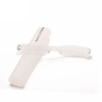 Очки пластиковые для чтения с футляром-ручкой 2006笔筒 со стеклянными линзами, от +1.00 до +4.00, РМЦ=62-64