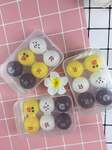 Contact lens cases JD578, 3pcs