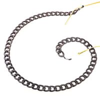 Metal non-slip chain, thick, for glasses and masks GL180