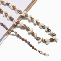 Металлическая цепочка для очков с ракушками GL1106