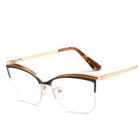 Metal glasses with blue light and UV protection 9706-GT
