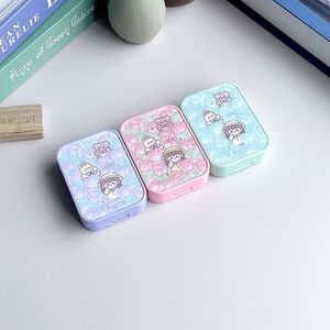 Soft contact lens XY5052莲花熊兔女孩