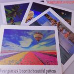 Карточка-тестер для определения поляризации в очках 002, 15*10 см 大偏光测试卡(蓝光卡)