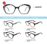 Plastic acetate eyeglasses frame WD4329
