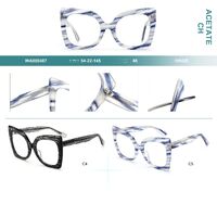 Plastic frames for glasses, thick acetate Big City WA000487