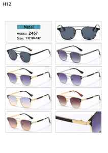 Polarized metal sunglasses H12 Matrix MT2467