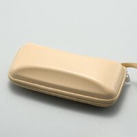 Sunglasses and eyeglasses hard shell case 亮皮