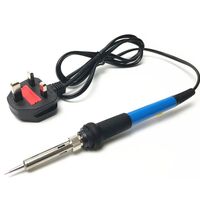 Набор паяльный, 14 предметов, паяльник с регулируемой температурой 60 Вт, питание от 220 В