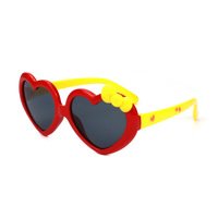 Polarized silicone sunglasses with UV400 protection for kids T22066