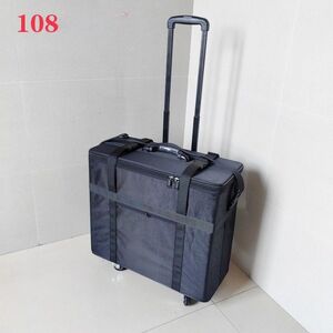 Mobile box (suitcase, trunk, organizer, display case) on wheels for frames and glasses for 108 slots JS-C240303