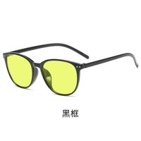Photochromic plastic glasses with protection Blue Cut KY6008-6夜视变色L5
