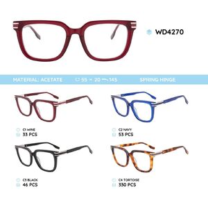 Plastic acetate eyeglasses frame for women WD4270