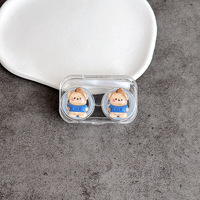 Mini soft contact lens kit W806透明熊兔猫
