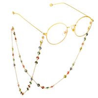 Metal non-slip gold chain, with high-grade real gold, for glasses and masks GL660