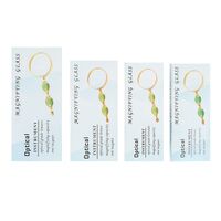 Лупа, увеличительное стекло с ручкой 双玉52红色-XX-2, диаметр: 62 мм, увеличение: 8Х