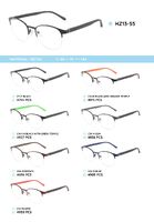Metal frame with temples made of TR-90 material HZ13-55