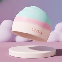 Silicone waterproof swimming cap for women GJ009-YU