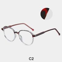 TR90 plastic frame or glasses with blue light protection, with spring hinges FA87205