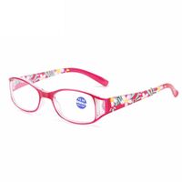 Plastic reading glasses 8036 with Blue ray cut protection and case, diopters from +1.00 to +4.00, RMC=62-64