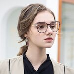 TR90 plastic frame or glasses with blue light protection, with spring hinges FA87018