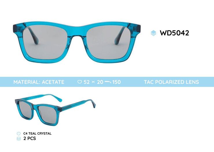 Acetate frames polaraized sunglasses WD5042