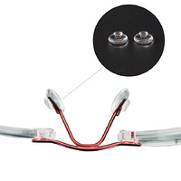 Silicone nose pad H-10, 9*4 mm