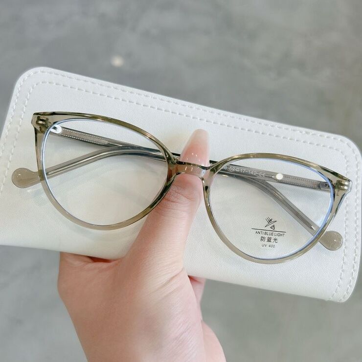 Combined frame (metal + TR90) with Blue Ray Cut protection lenses MAMO QQ7013