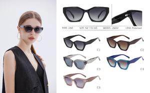 Солнцезащитные поляризационные пластиковые очки Leke LK26002