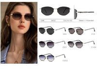 Polarized metal sunglasses Leke LK34032