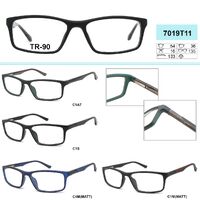 Оправы пластиковые из материала TR-90 (гриламид) GR7019T11