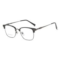 Hibrid, metal + TR90, Blue Block glasses with blue light protection FENQI K002(8656)