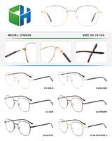 Оправа металлическая мужская с флексом CH8849-DA