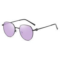 Очки металлические фотохромные с защитой от синего света 9652-GT