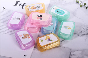 Mini set for a soft contact lens B01-case
