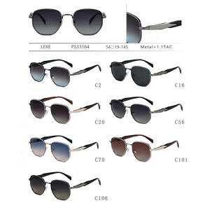 Polarized metal sunglasses Leke PS33164