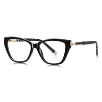Plastic cat-eye TR90 + metal frame for glasses with UV and Blue Ray Cut protection More LS209