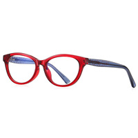 For young students pastic frames for glasses TR90+CA material (flex hinges) FOCUS FCS20209