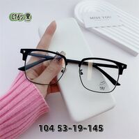 Оправа гибридная, металл + TR90, линзы с Blue Block покрытием SANTA 104