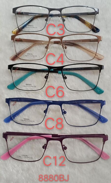 Metal frames for glasses 8880BJ