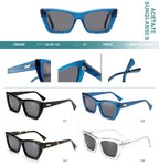 Поляризационные солнцезащитные пластиковые очки из материала ацетат Big City HS2826