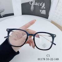 Оправа гибридная, металл + TR90, линзы с Blue Block покрытием SANTA 01178